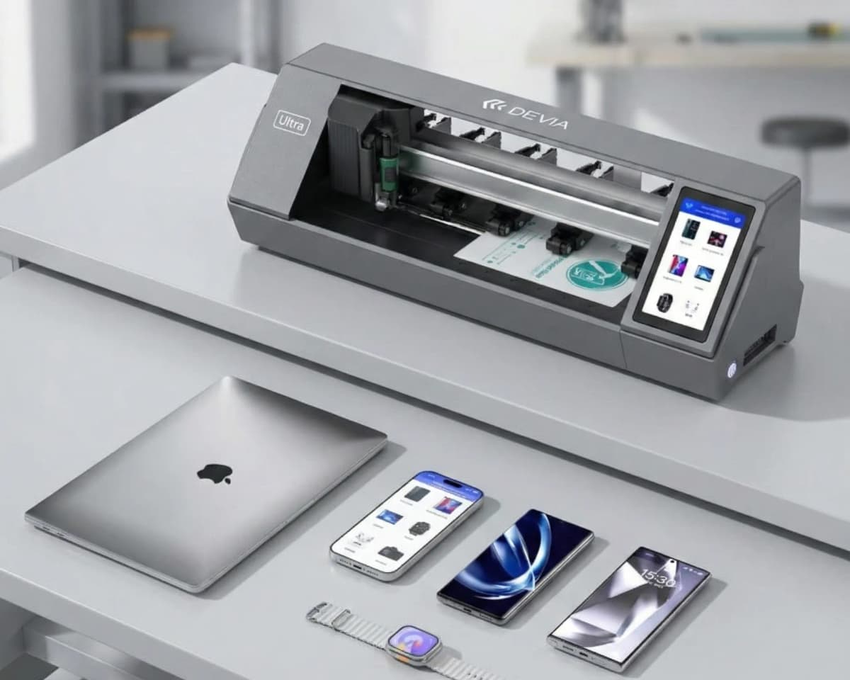 Application film protection smartphone